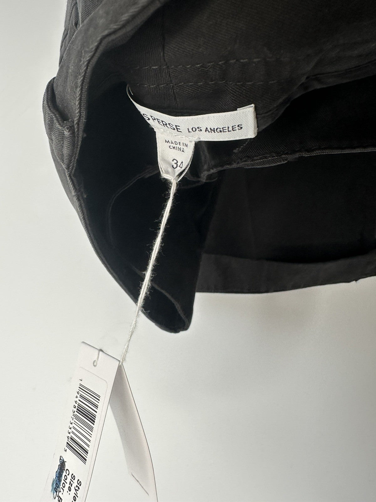 James Perse Chenos / Pants Black Mens 34W 34L RRP £350