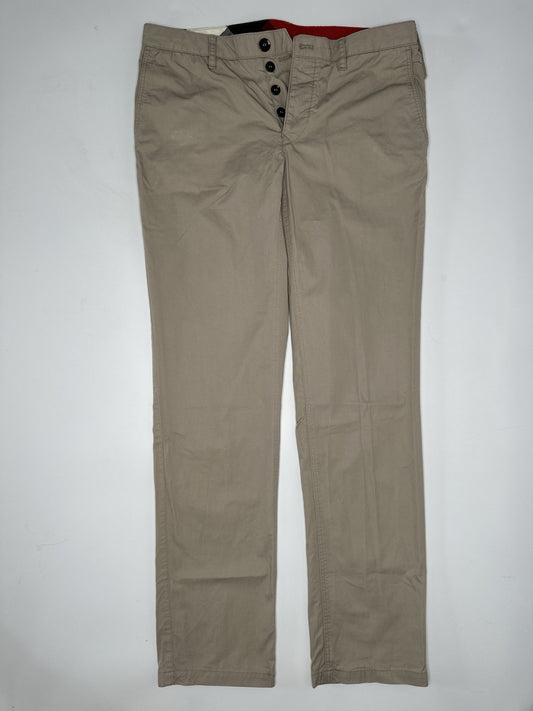 Burberry Brit Trousers Pants Mens 32/32 Beige