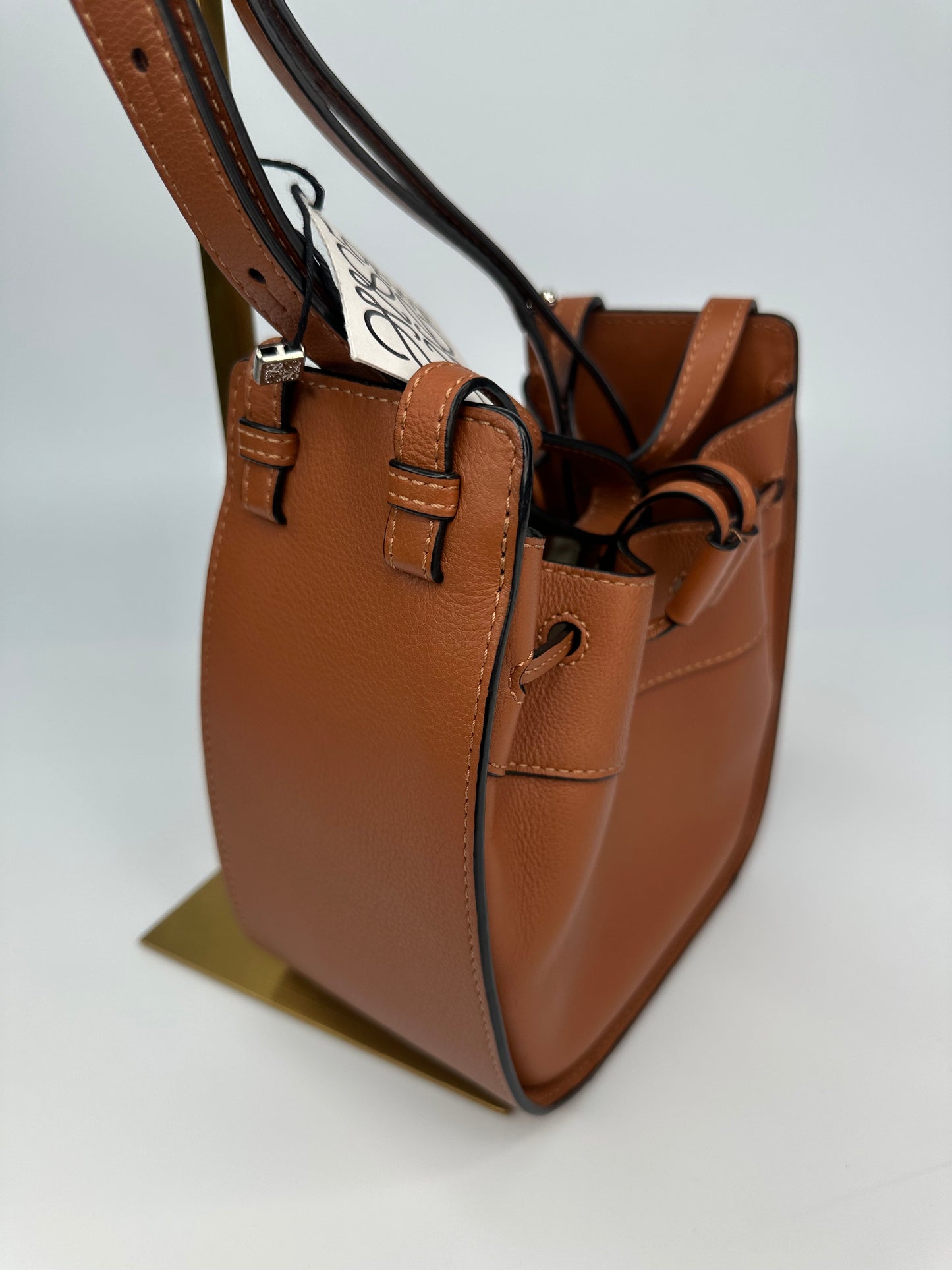 Loewe Hammock Leather Handbag Immaculate Condition Brown RRP £2085
