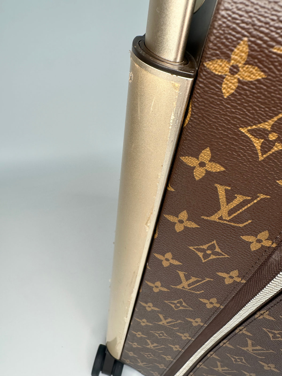 Louis Vuitton Horizon 55 Hand Luggage Carry On Case LV Monogram Brown & Beige (2)