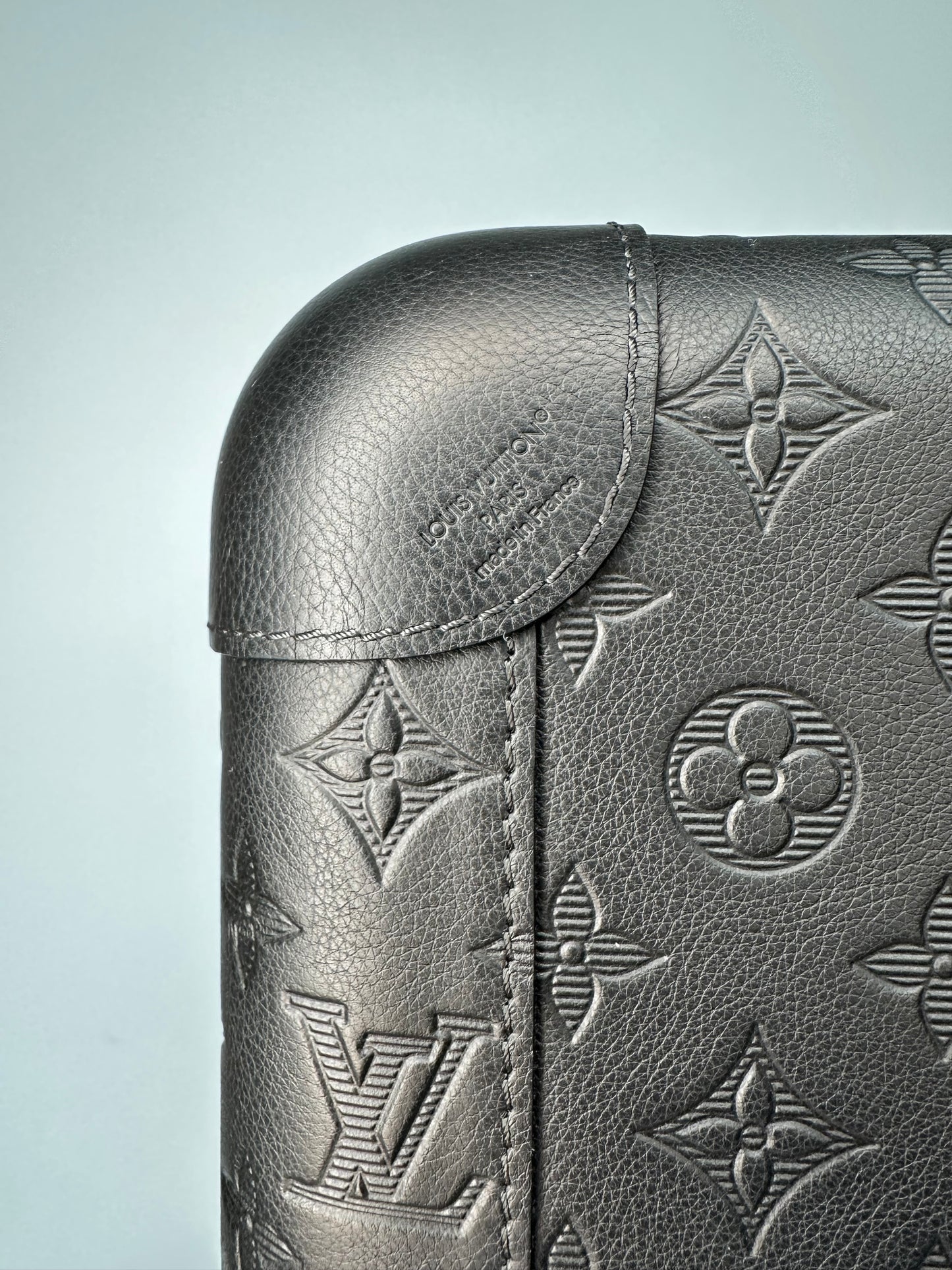 Louis Vuitton Horizon 55 carry-on suitcase in Monogram Shadow leather