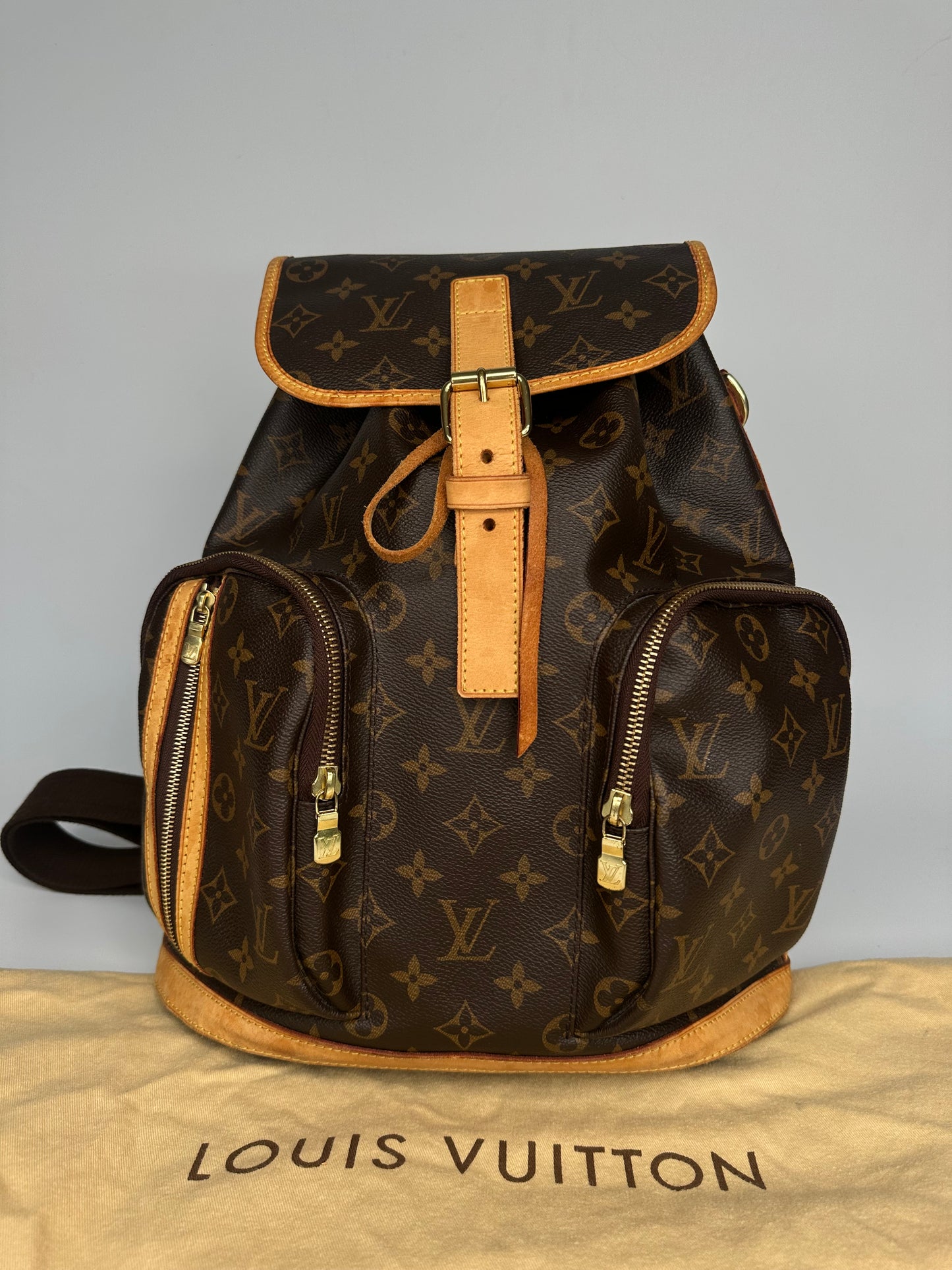Louis Vuitton Monogram Canvas Sac A Dos Bosphore Backpack Bag