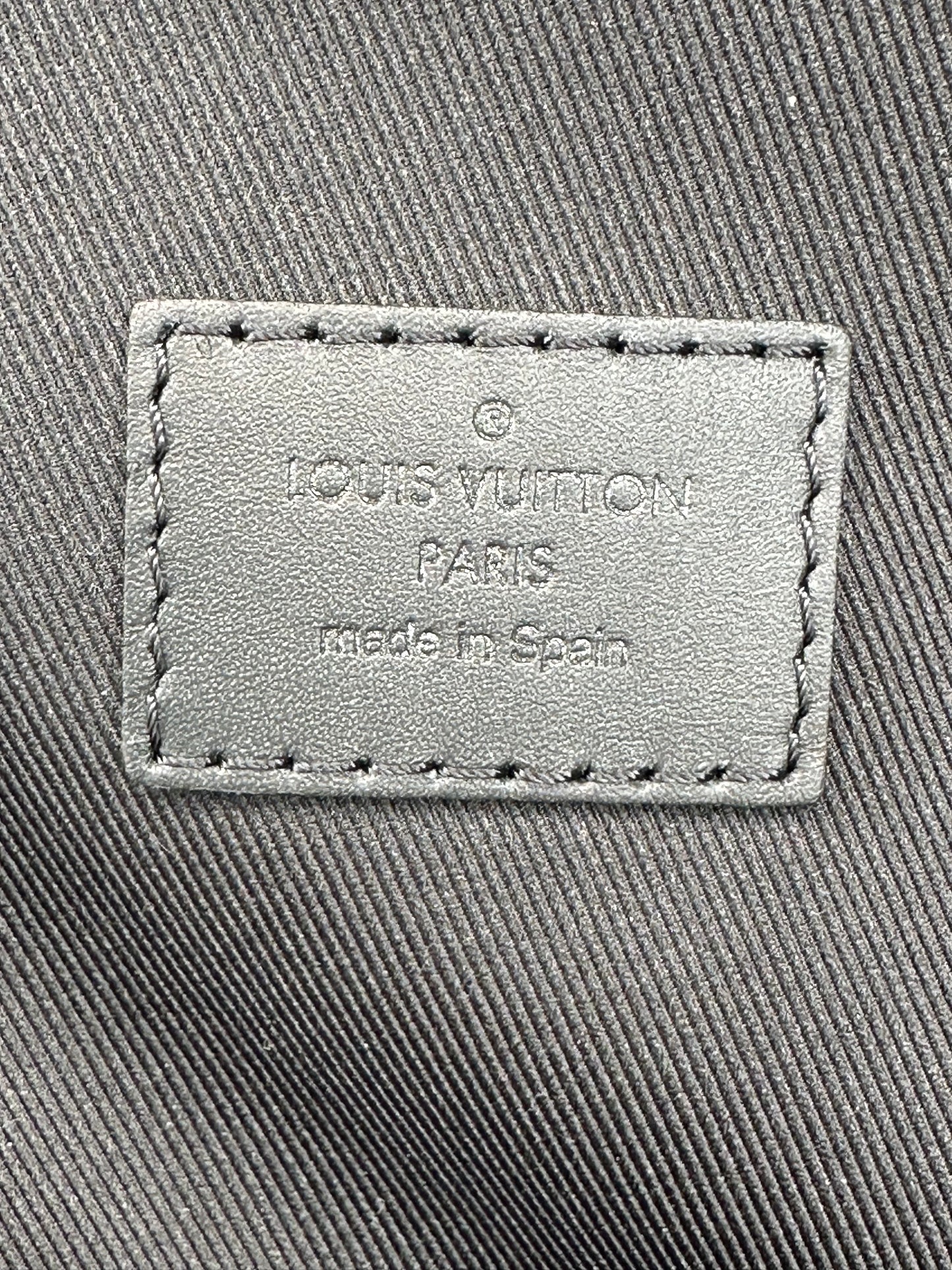 Louis Vuitton Campus Backpack Black Damier Leather