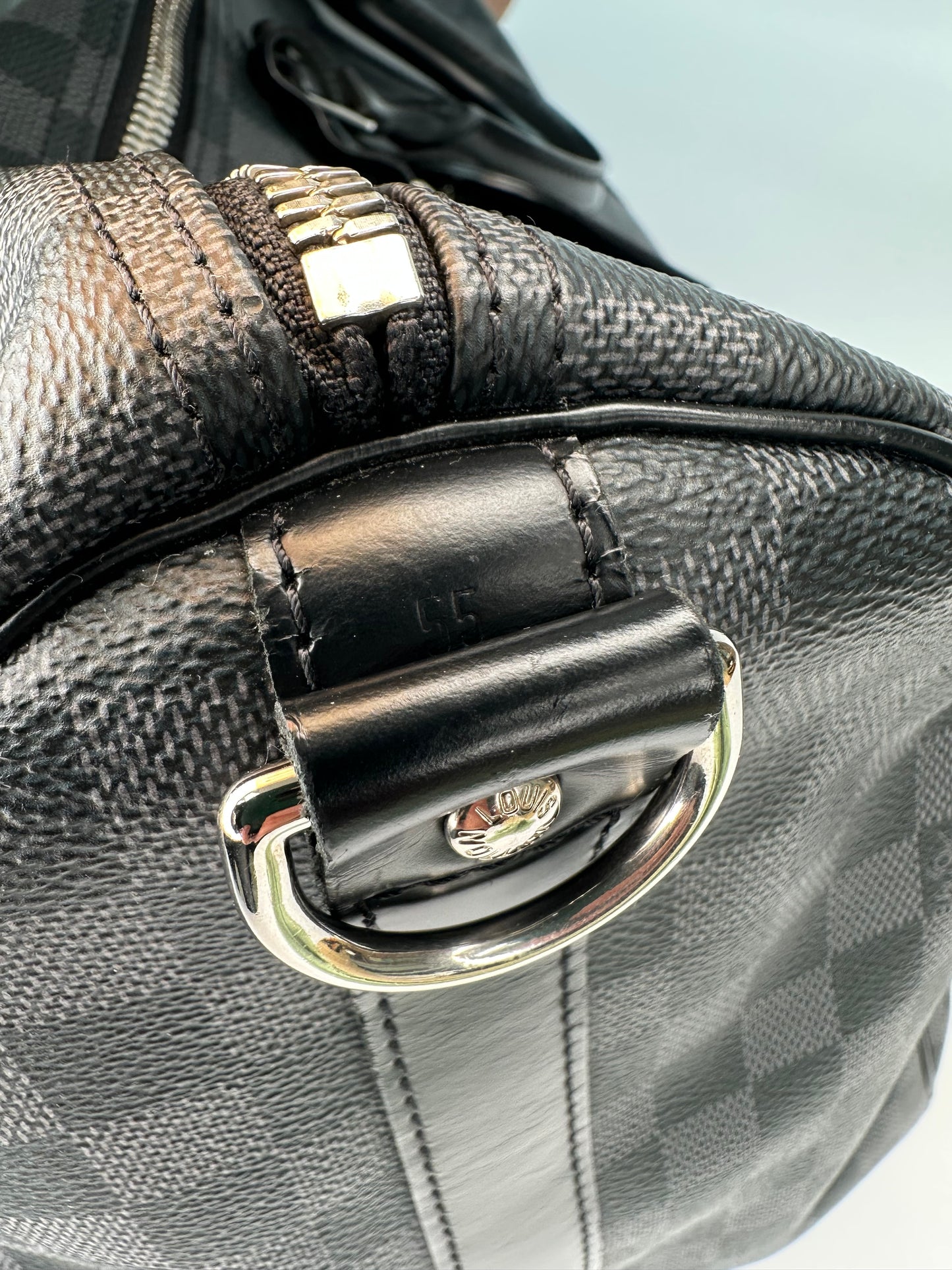 Louis Vuitton Keepall 55 Damier Graphite Canvas RRP £2090