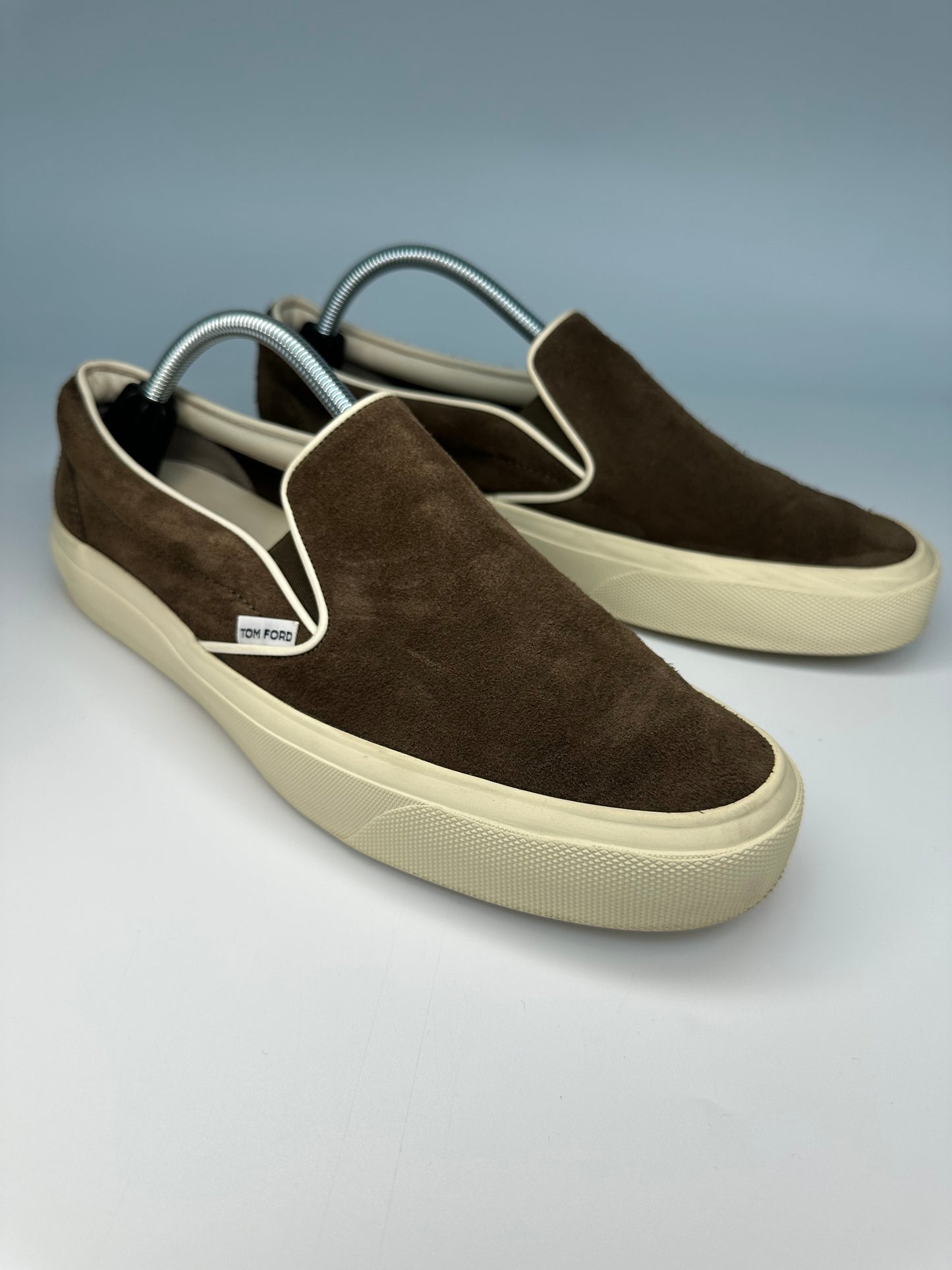 Tom Ford Slip On Suede Khaki UK9 RRP £850