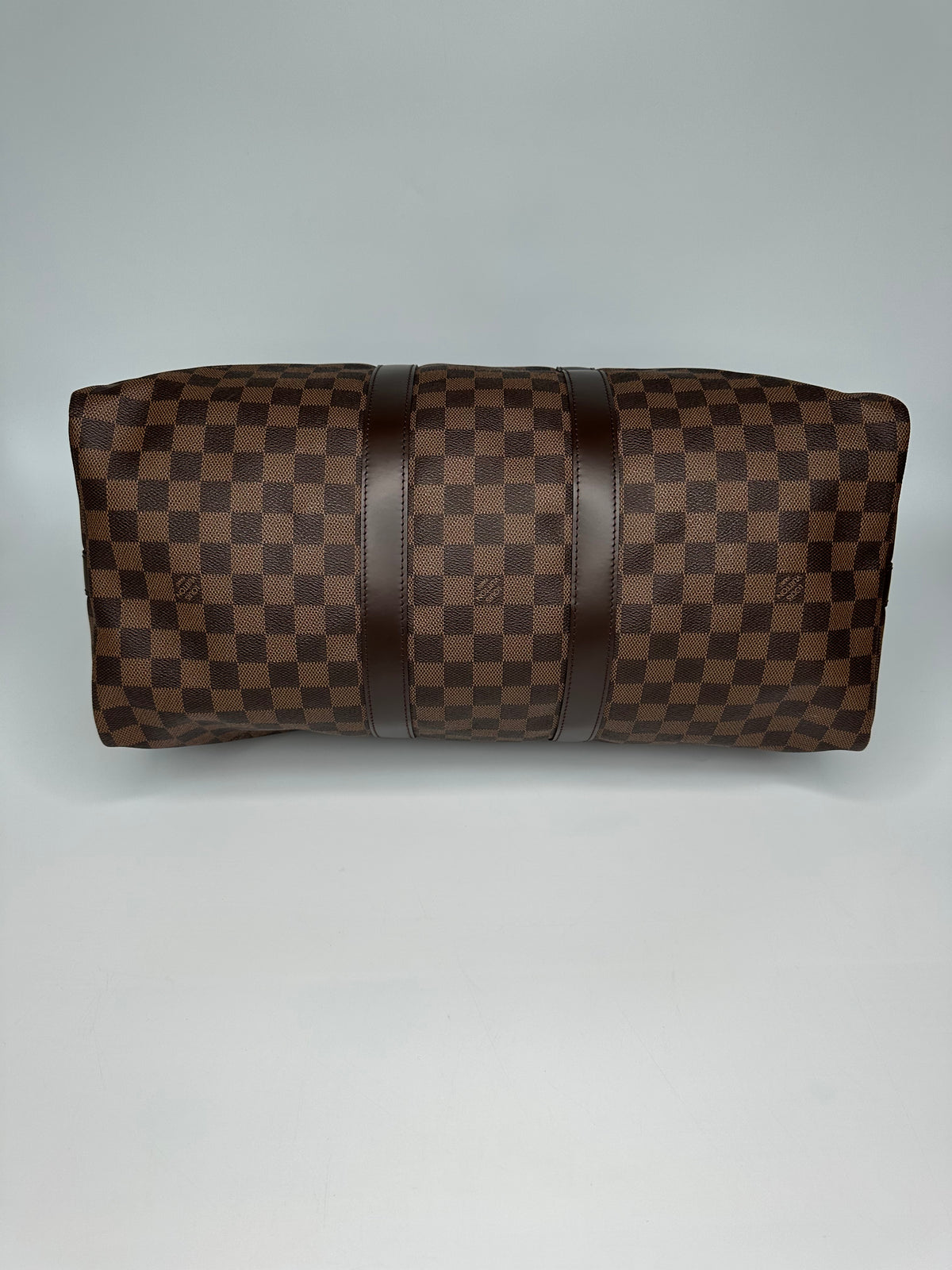 Louis Vuitton Keepall 45 Bandouliere Damier Ebene Shoulder Bag