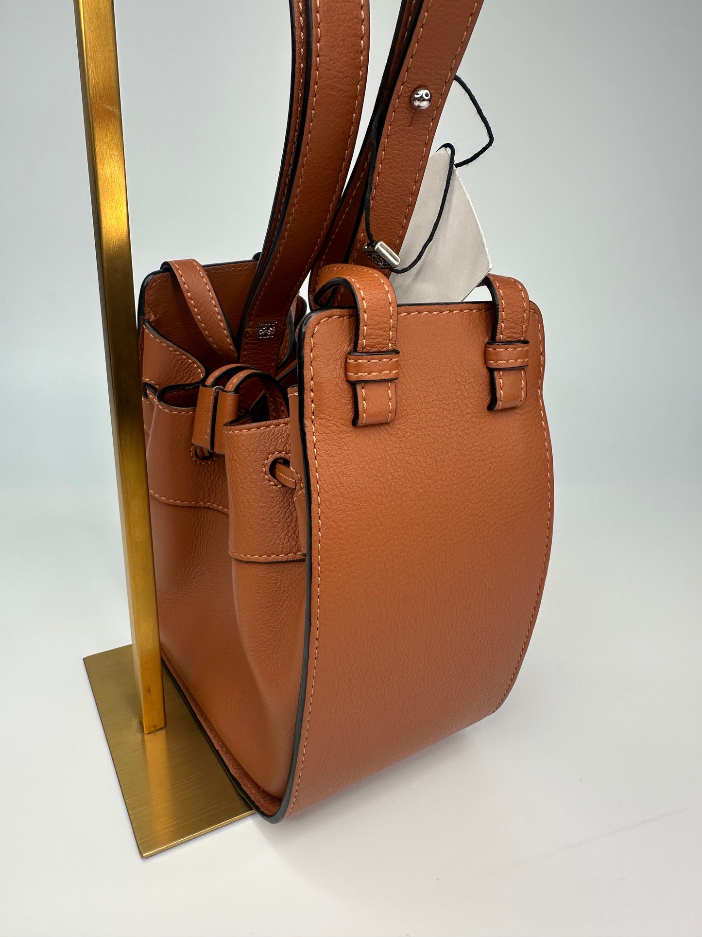 Loewe Hammock Leather Handbag Immaculate Condition Brown RRP £2085