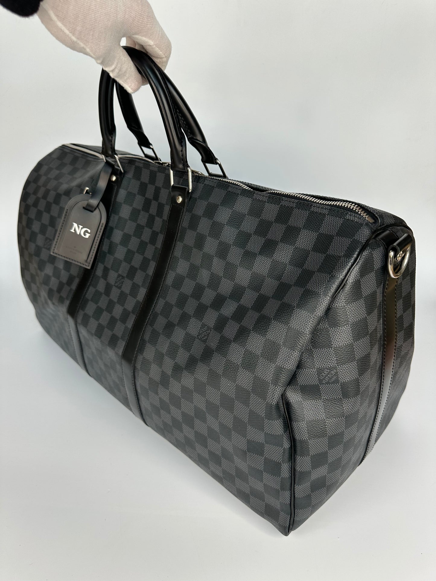 Louis Vuitton Keepall 55 Damier Graphite Canvas RRP £2090