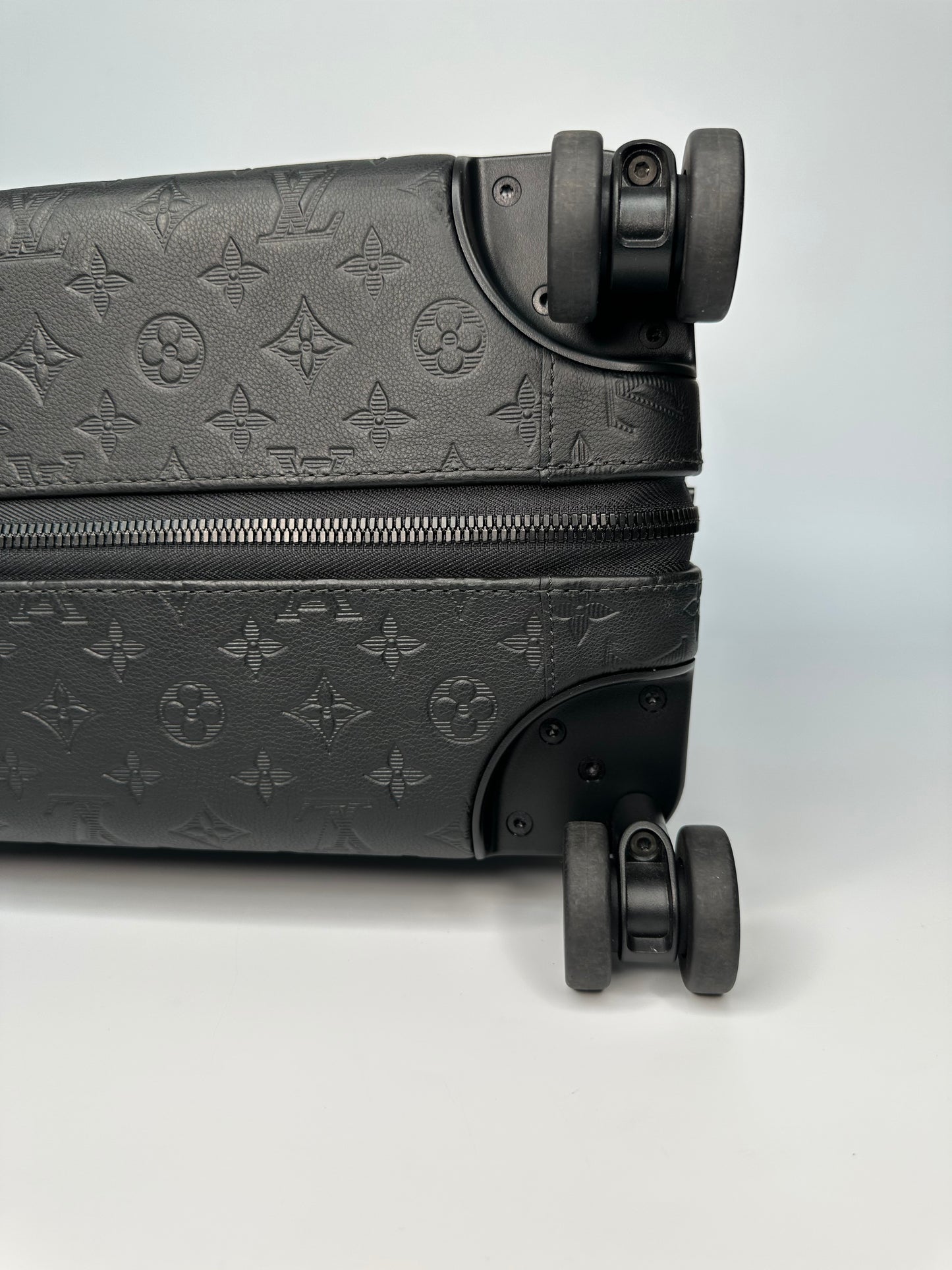 Louis Vuitton Horizon 55 carry-on suitcase in Monogram Shadow leather