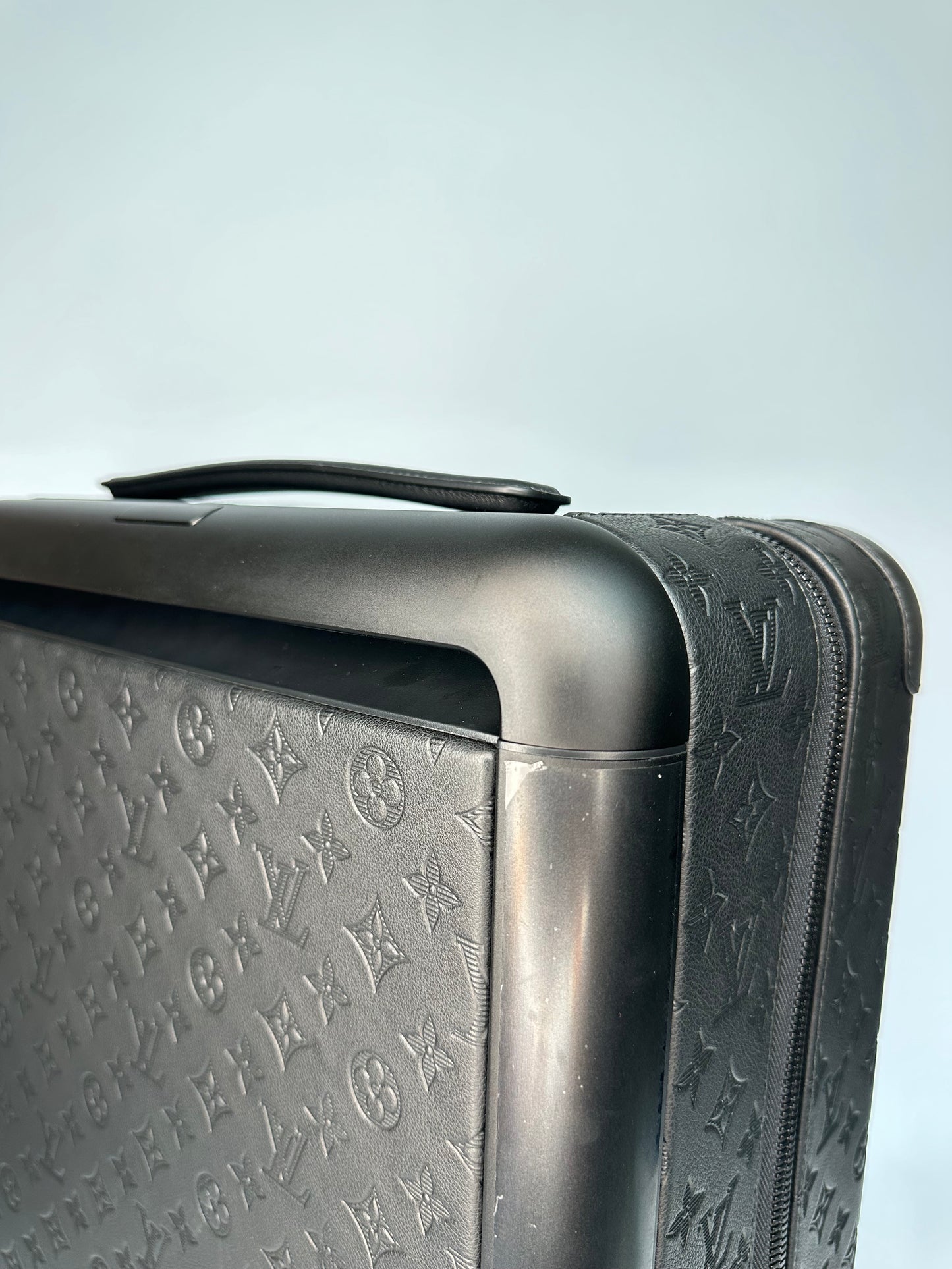 Louis Vuitton Horizon 55 carry-on suitcase in Monogram Shadow leather