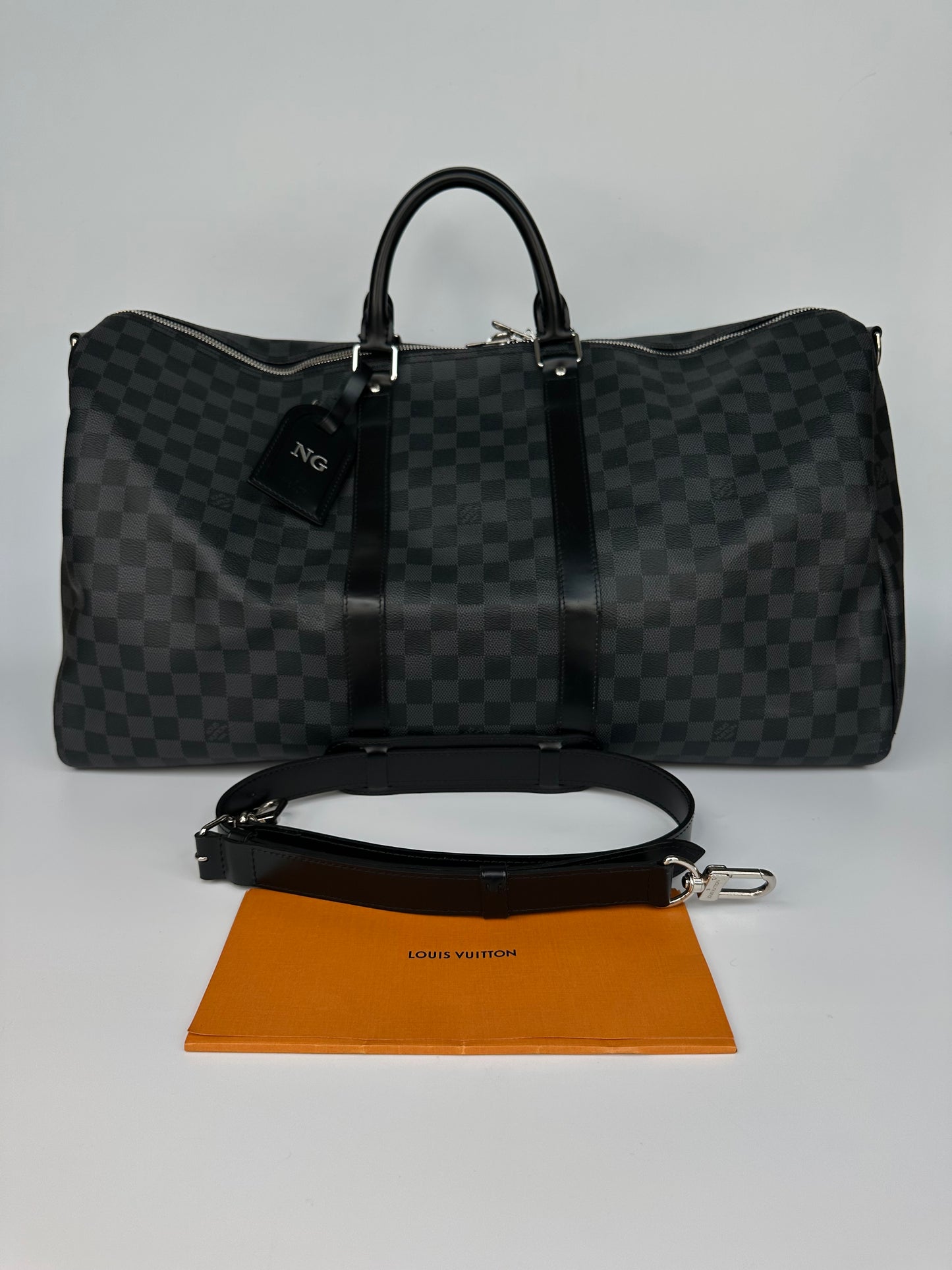 Louis Vuitton Keepall 55 Damier Graphite Canvas RRP £2090