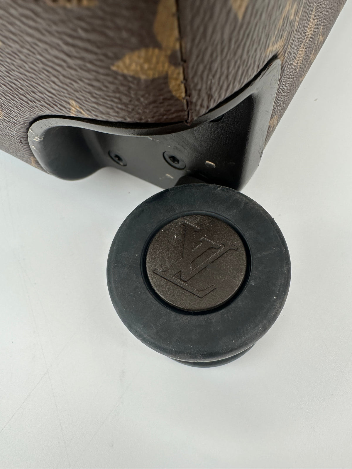 Louis Vuitton Horizon 55 Hand Luggage Carry On Case LV Monogram Brown & Beige (2)