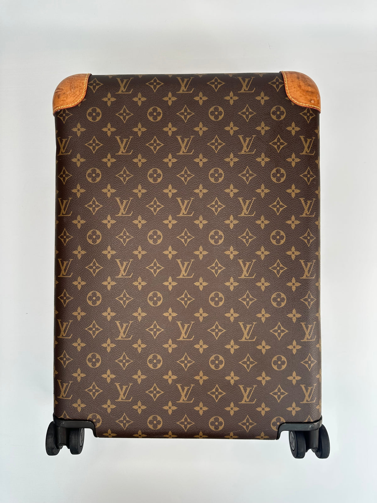 Louis Vuitton Horizon 55 Hand Luggage Carry On Case LV Monogram Brown & Beige (2)