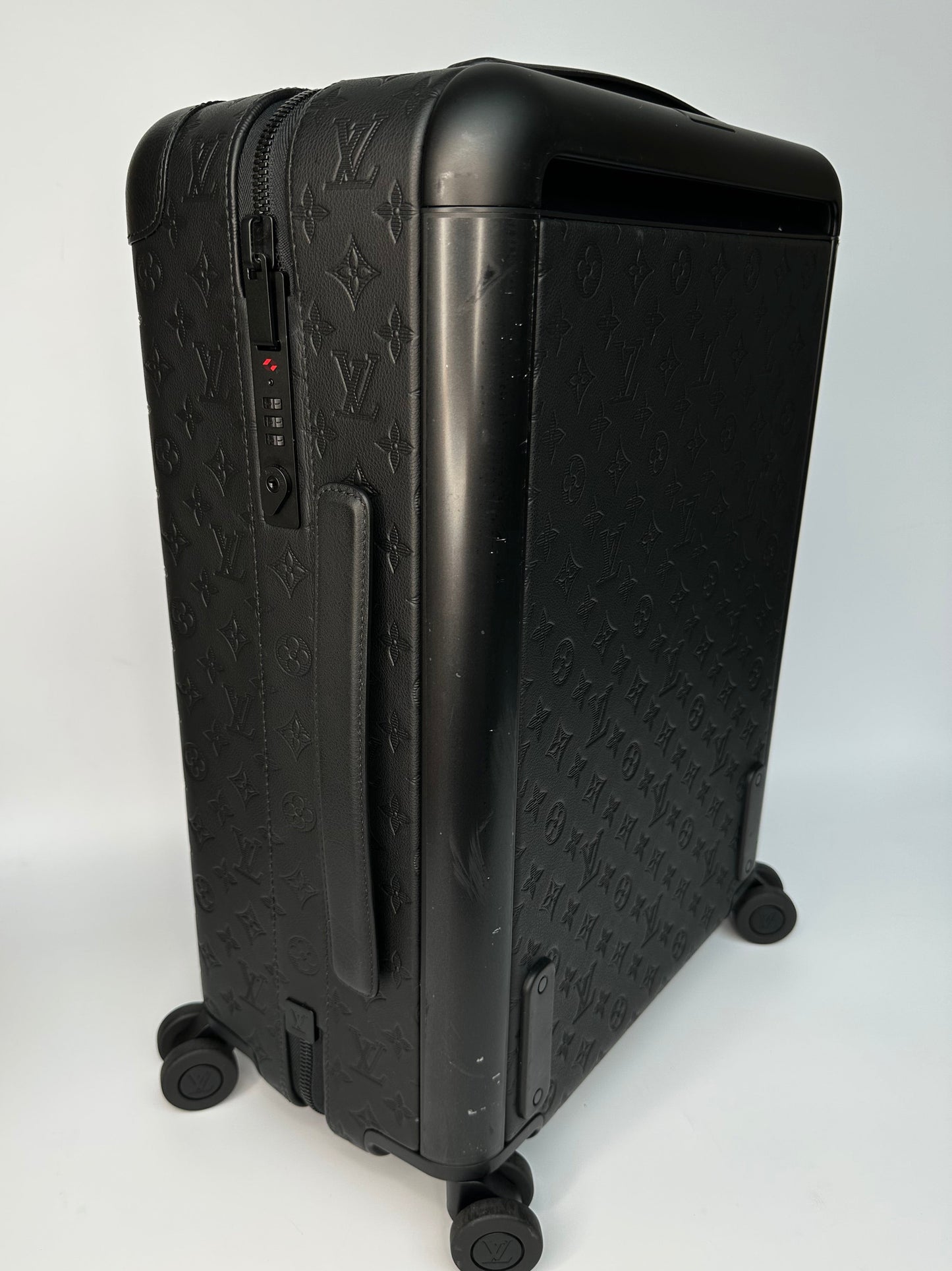 Louis Vuitton Horizon 55 carry-on suitcase in Monogram Shadow leather
