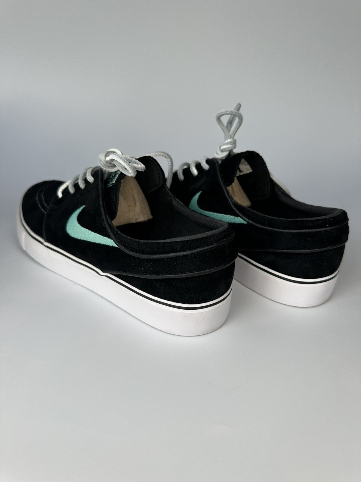 Nike Stefan Janoski Tiffany Blue Box First Released UK9 EUR44 Suede Black / Mint