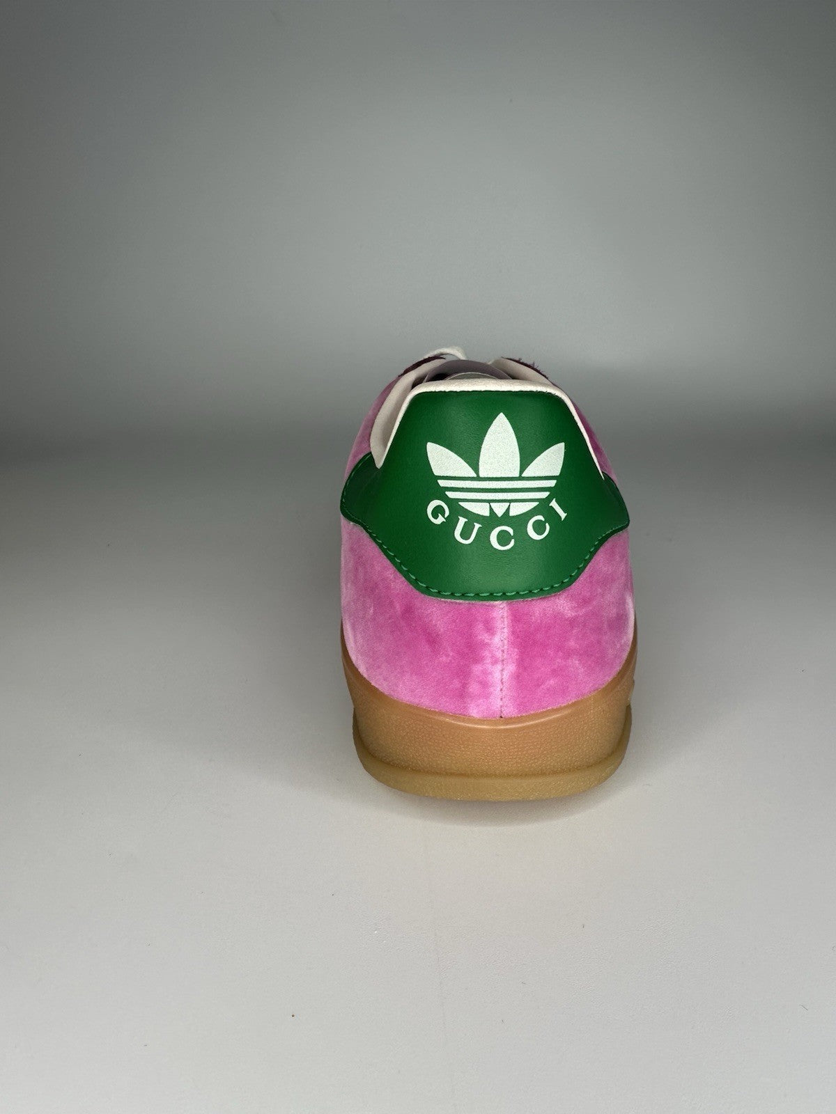 Adidas x Gucci Mens Gazelle Pink / Gum UK9.5 Deadstock