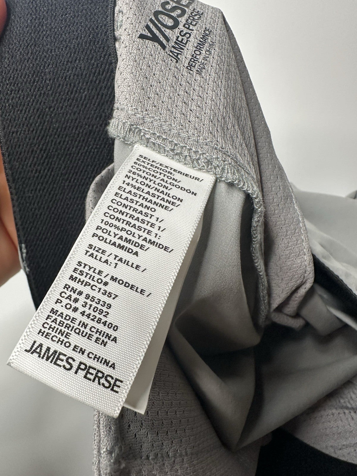 James Perse Y/osemite Performance Cotton Chenos Mens Size 1 32 /30