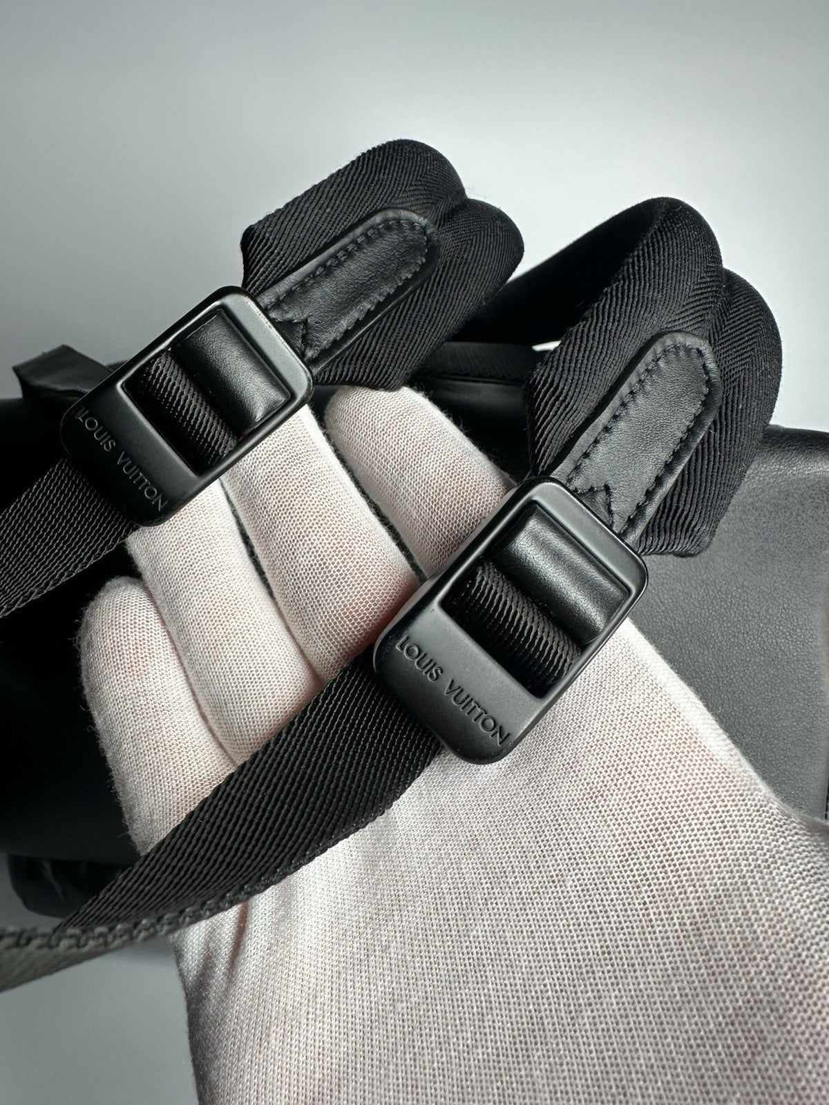 Louis Vuitton Racer Backpack Monogram Shadow Black Excellent Condition