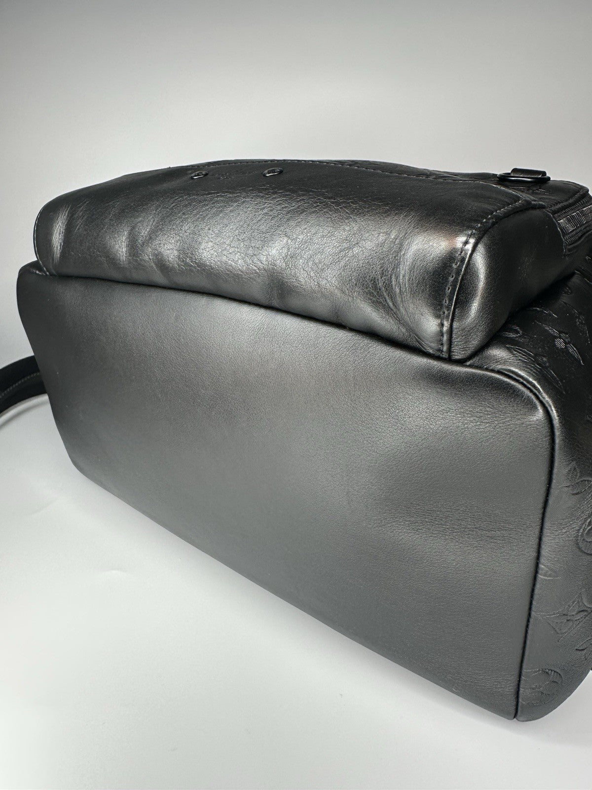 Louis Vuitton Racer Backpack Monogram Shadow Black Excellent Condition