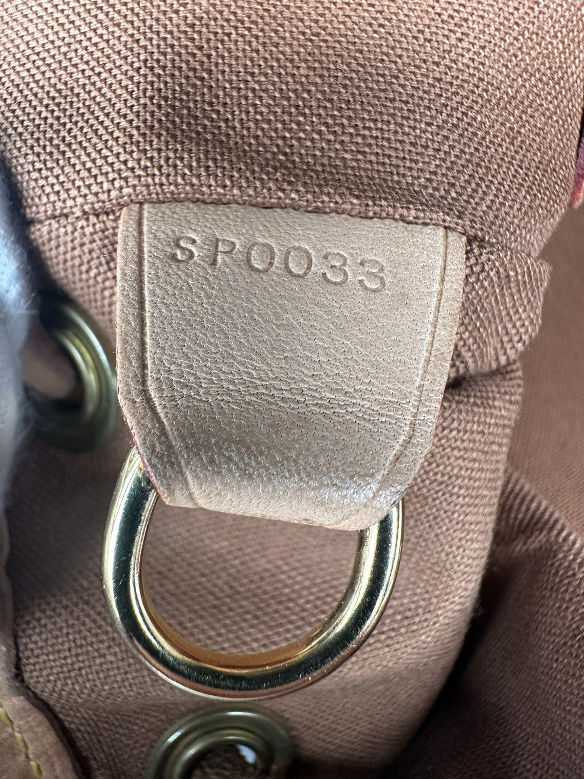 Louis Vuitton Montsouris PM Rucksack Backpack Monogram March 2003 M51136