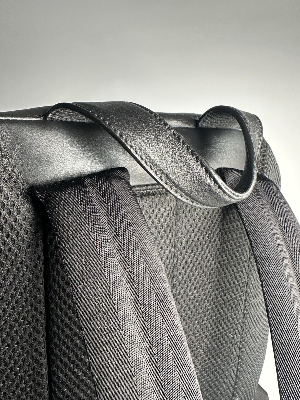 Louis Vuitton Racer Backpack Monogram Shadow Black Excellent Condition