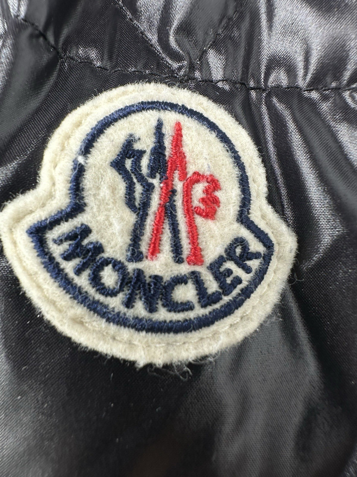 Moncler Giubbotto Bruel Jacket Size 3 / Large Mens Black Immaculate