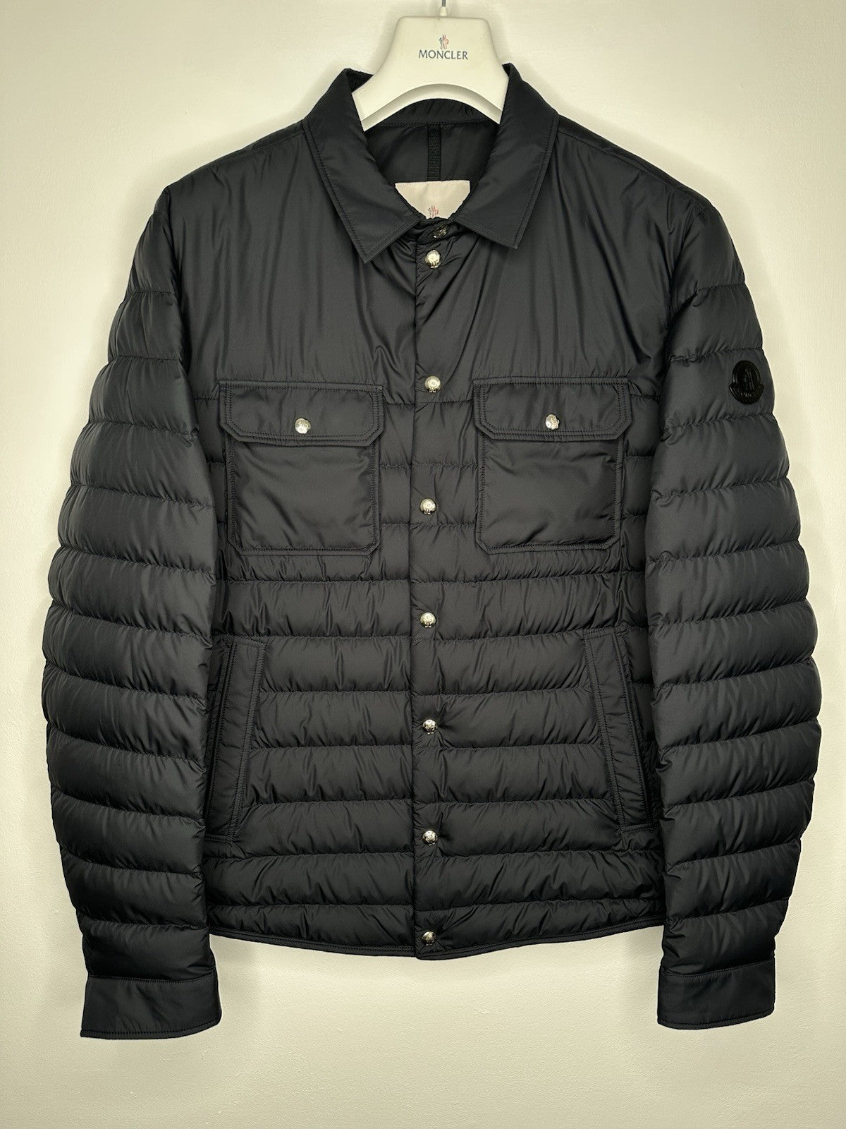 Moncler Mirande Giubbotto Jacket Size 4 (Extra Large) Fits Large