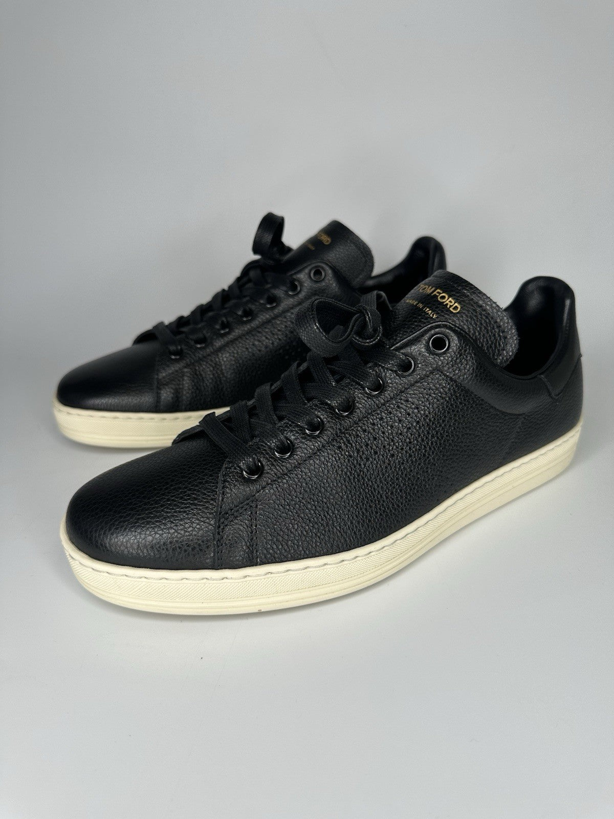 Tom Ford Warwick Black Sneakers Size UK8 US9  EU42 RRP £790