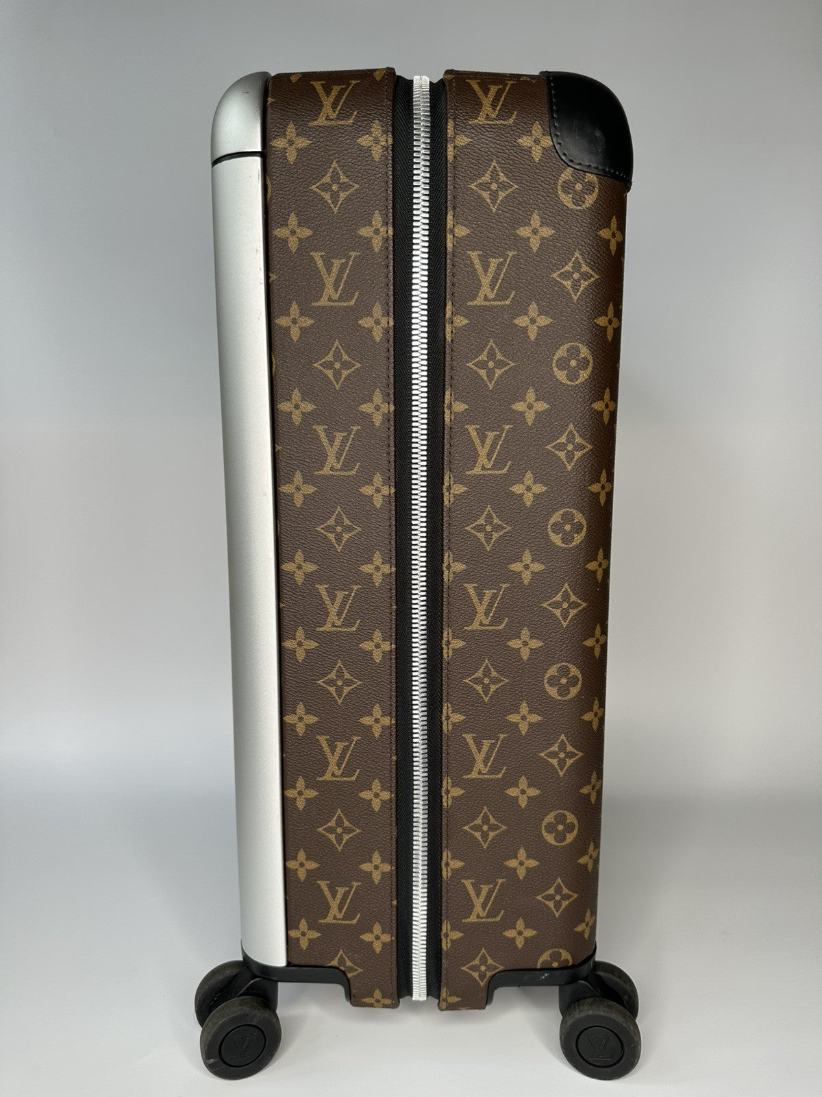 Louis Vuitton Horizon 55 Hand Luggage Carry On Monogram Black & Brown Excellent