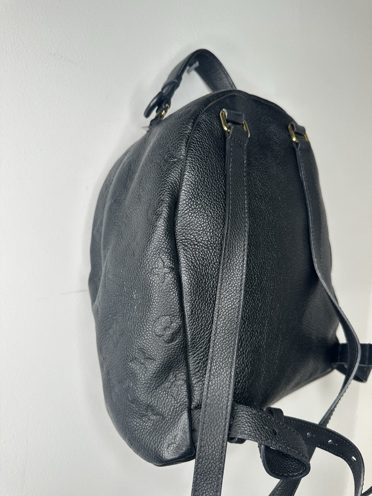 Louis Vuitton Sorbonne Backpack Black Empriente Leather (Discontinued & Rare)