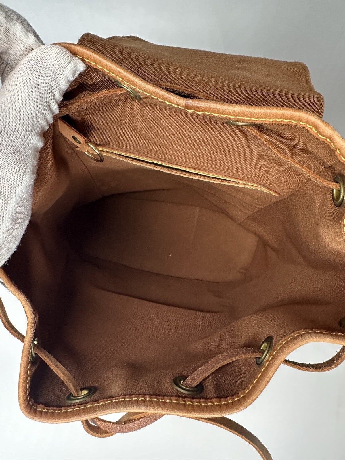 Louis Vuitton Montsouris (PM) Rucksack Backpack M51136 Monogram January 2000