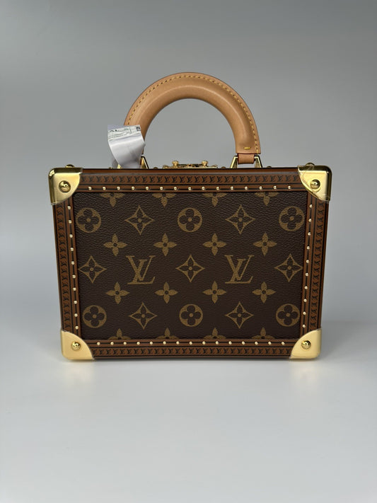 Louis Vuitton Monogram Brown Petite Valise Handbag - M20468 2-Way Brown