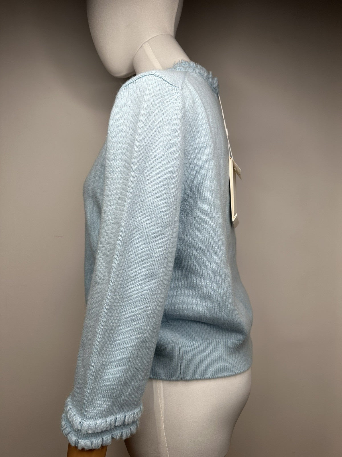 Chanel Cashmere Cardigan Cashmere Blue BNWT