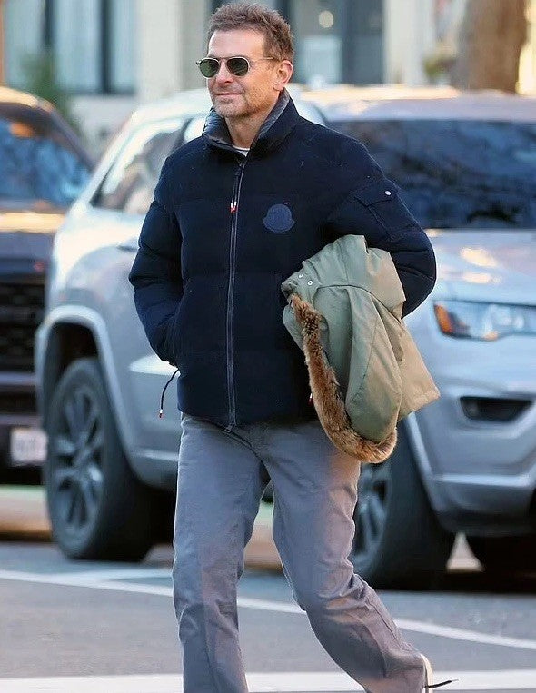 Moncler Frares Giubbotto Jacket Corduroy Navy Blue XS (1) Mens Rare