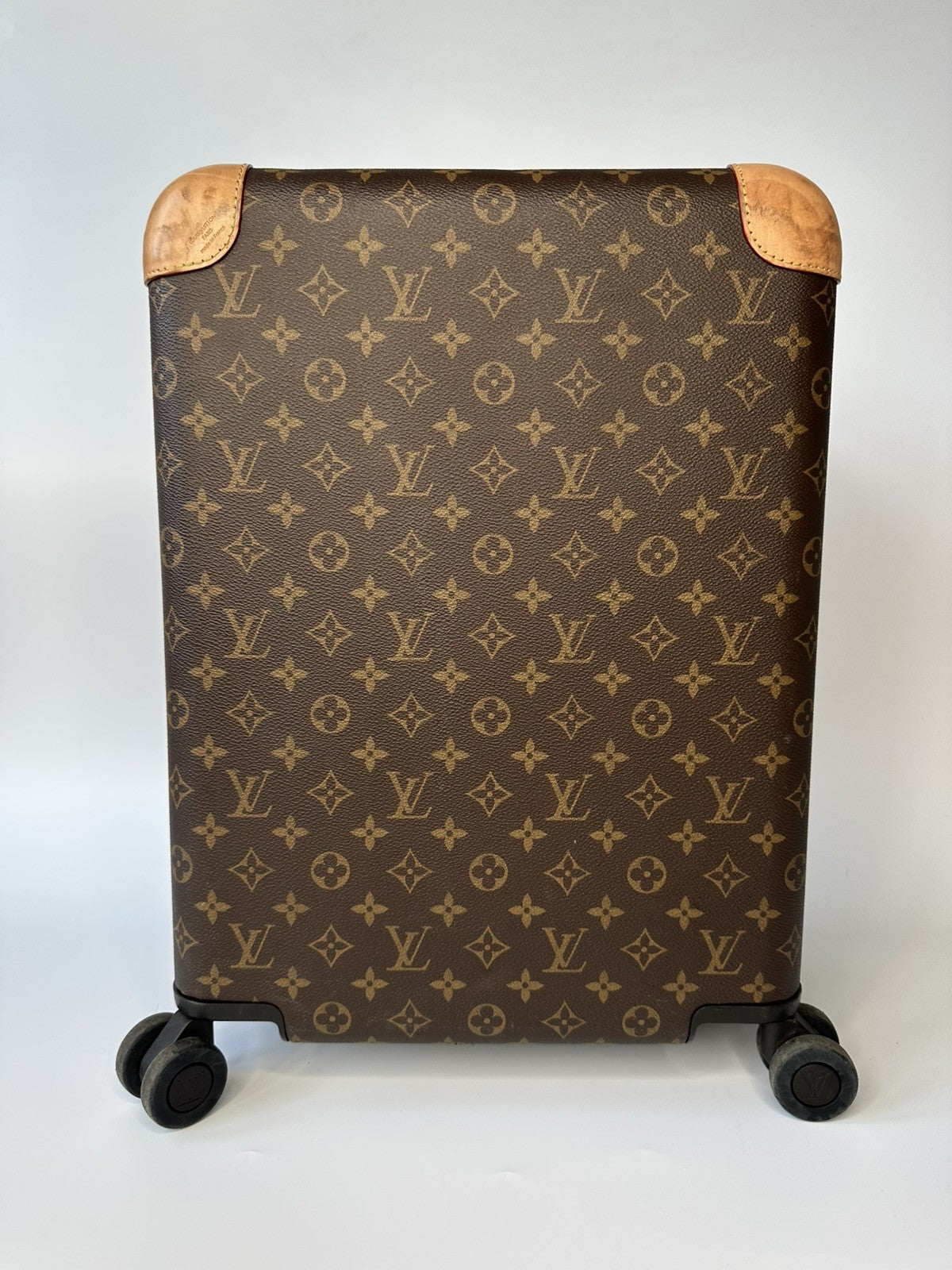 Louis Vuitton Horizon 50 Hand Luggage Carry On Case LV Monogram Brown & Beige