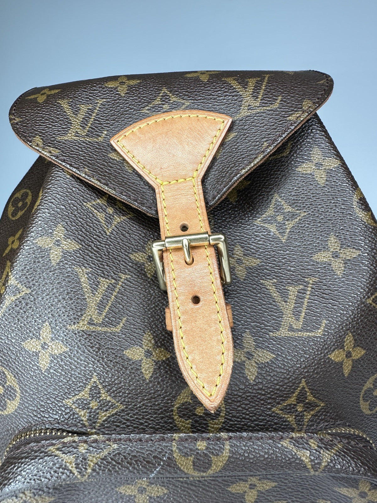 Louis Vuitton Montsouris (PM) Rucksack Backpack M51136 Monogram May 2000