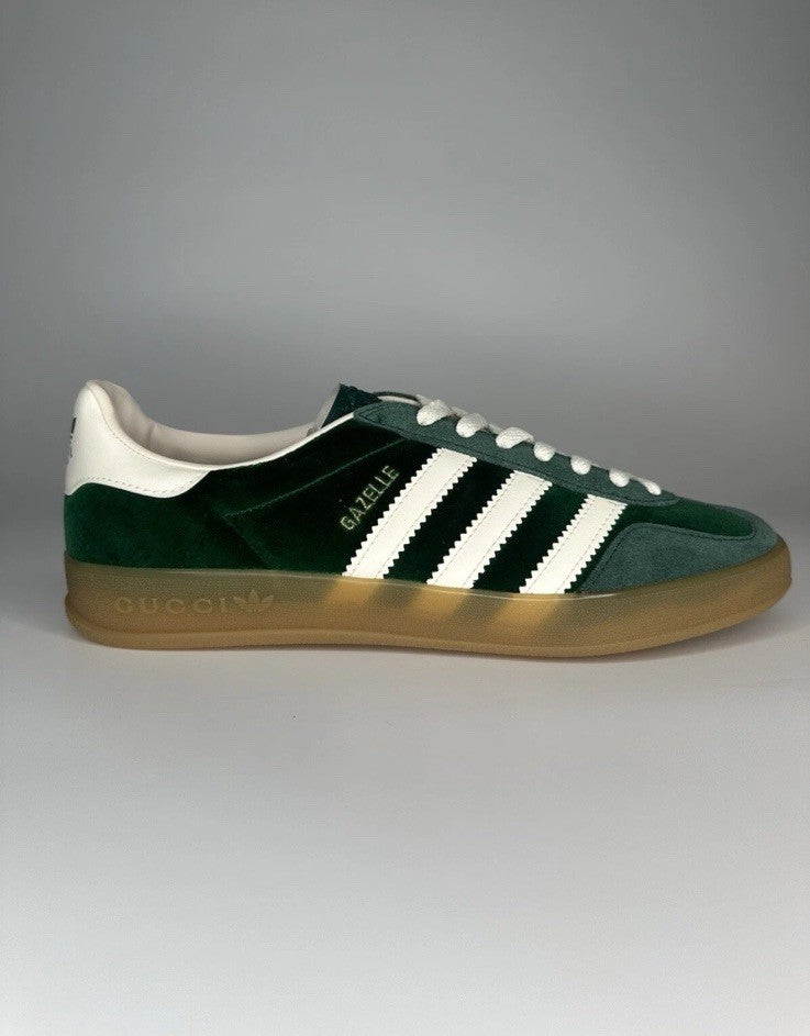 Gucci x Adidas Gazelle Men's sneakers Green UK6 US6.5 Deadstock
