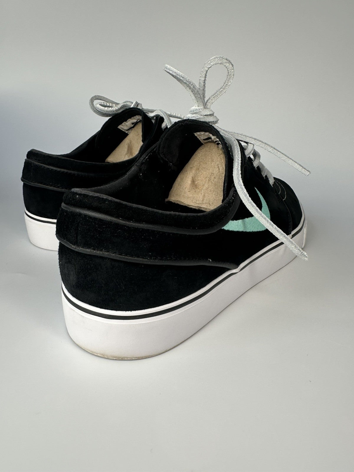 Nike Stefan Janoski Tiffany Blue Box First Released UK9 EUR44 Suede Black / Mint