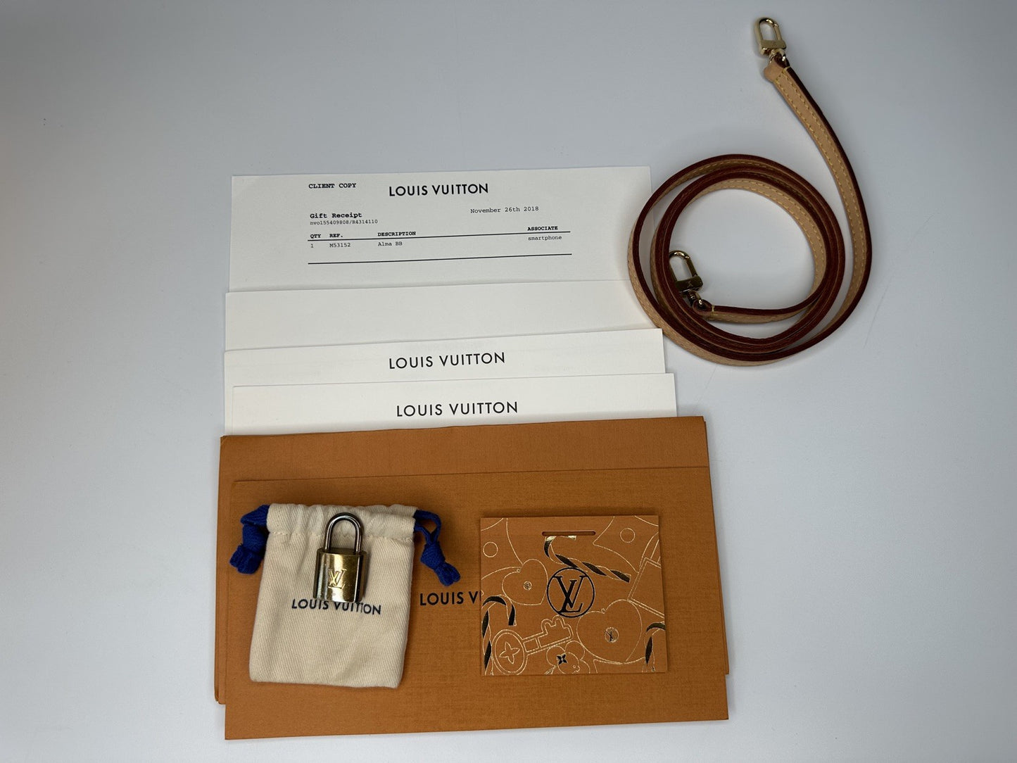 Louis Vuitton Alma BB  M53152 (November 2018) Monogram Canvas RRP £1450