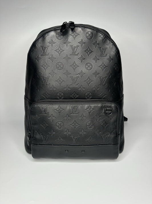 Louis Vuitton Racer Backpack Monogram Shadow Black Excellent Condition