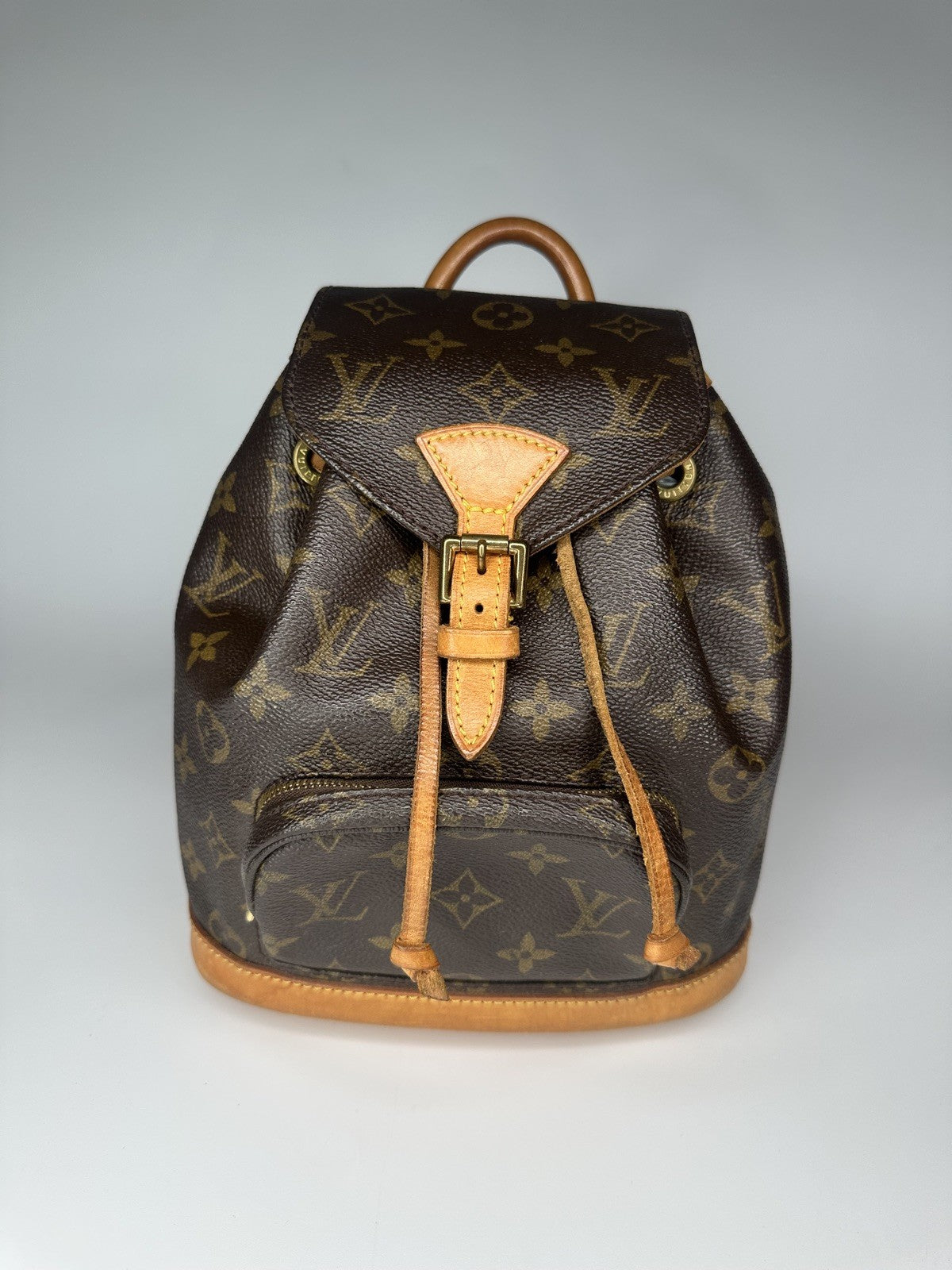 Louis Vuitton Montsouris Mini Rucksack Backpack Monogram September 1996 M11199