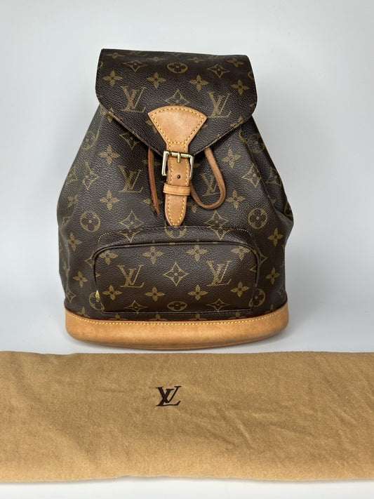 Louis Vuitton Montsouris PM Rucksack Backpack Monogram March 2003 M51136