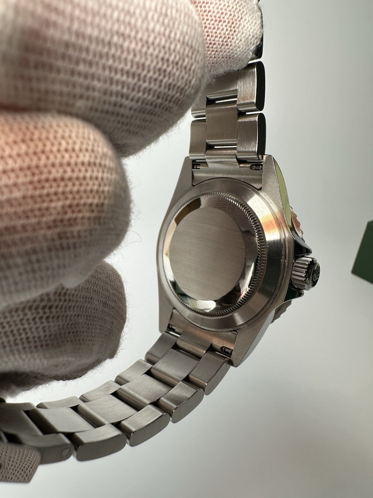 Rolex Submariner Date 16610LV Kermit 50th Anniversary 2009 Full Set Unpolished