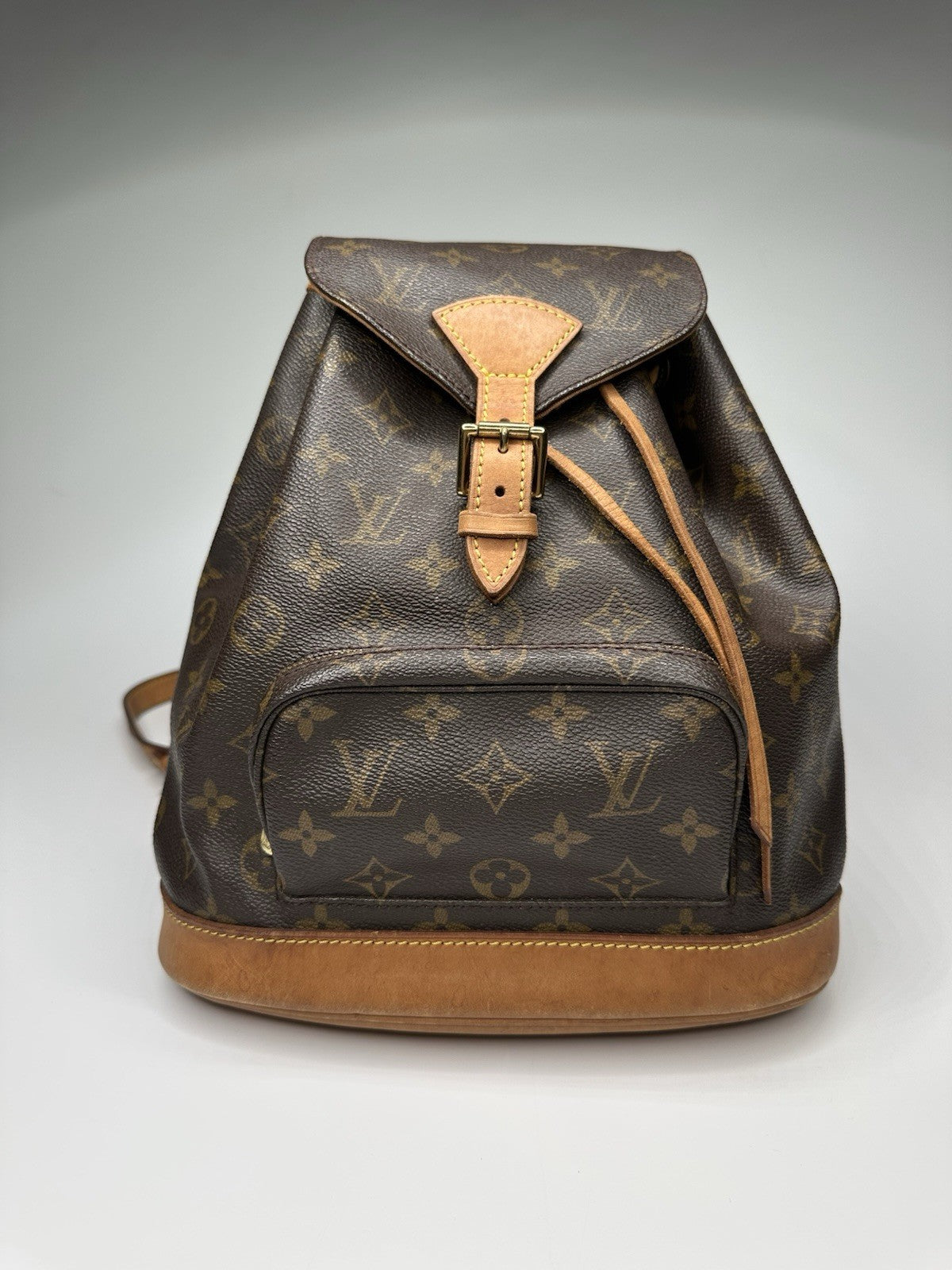 Louis Vuitton Montsouris (PM) Rucksack Backpack M51136 Monogram January 2000