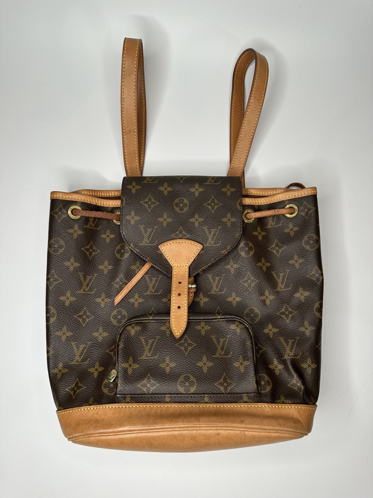 Louis Vuitton Montsouris (PM) Rucksack Backpack M51136 Monogram May 2000