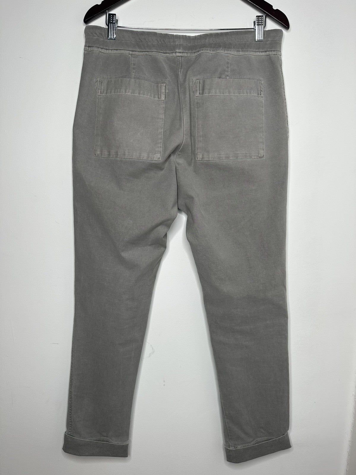 James Perse Mens Chino Joggers Size 1 Gray Drawstring Stretch