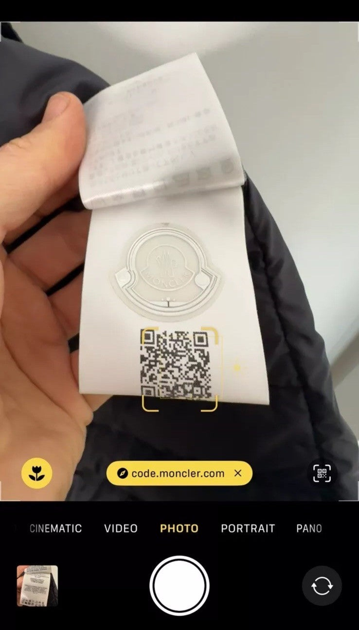 Moncler Mirande Giubbotto Jacket Size 4 (Extra Large) Fits Large