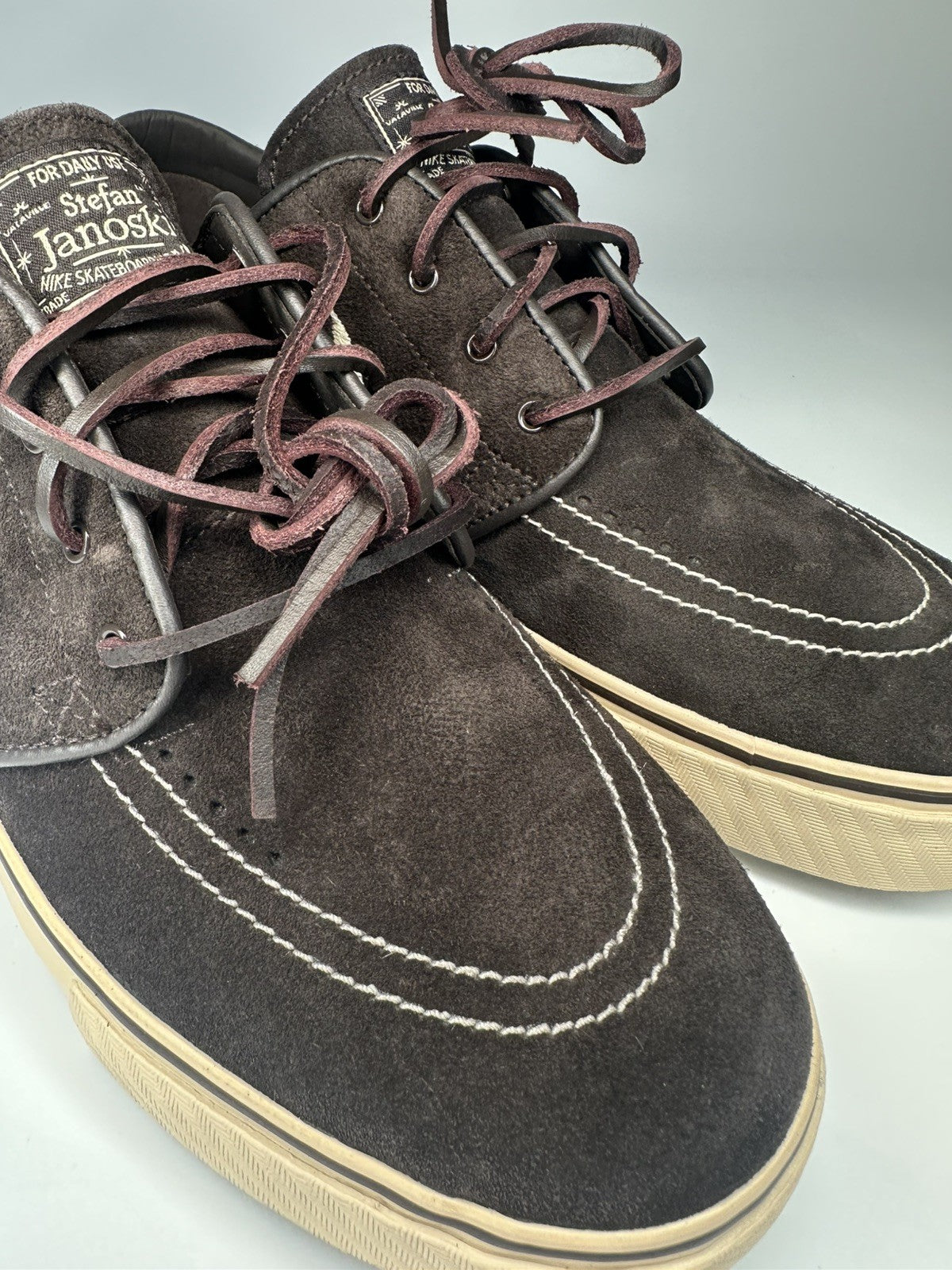 Nike Stefan Janoski Blue Box First Released UK9 EUR44 Suede Brown / Rattan