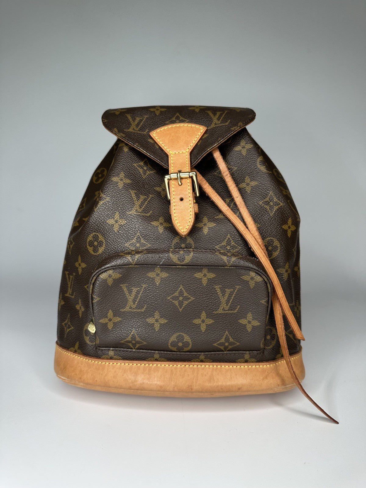 Louis Vuitton Montsouris (PM) Rucksack Backpack M51136 Monogram May 2000