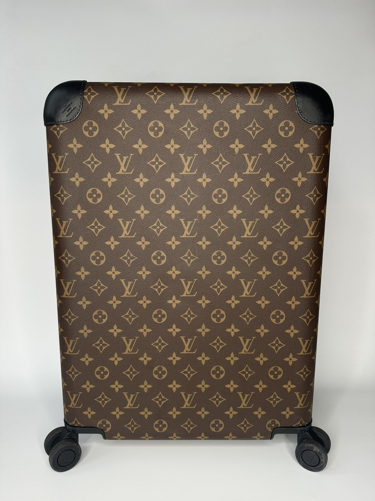 Louis Vuitton Horizon 55 Hand Luggage Carry On Monogram Black & Brown Excellent